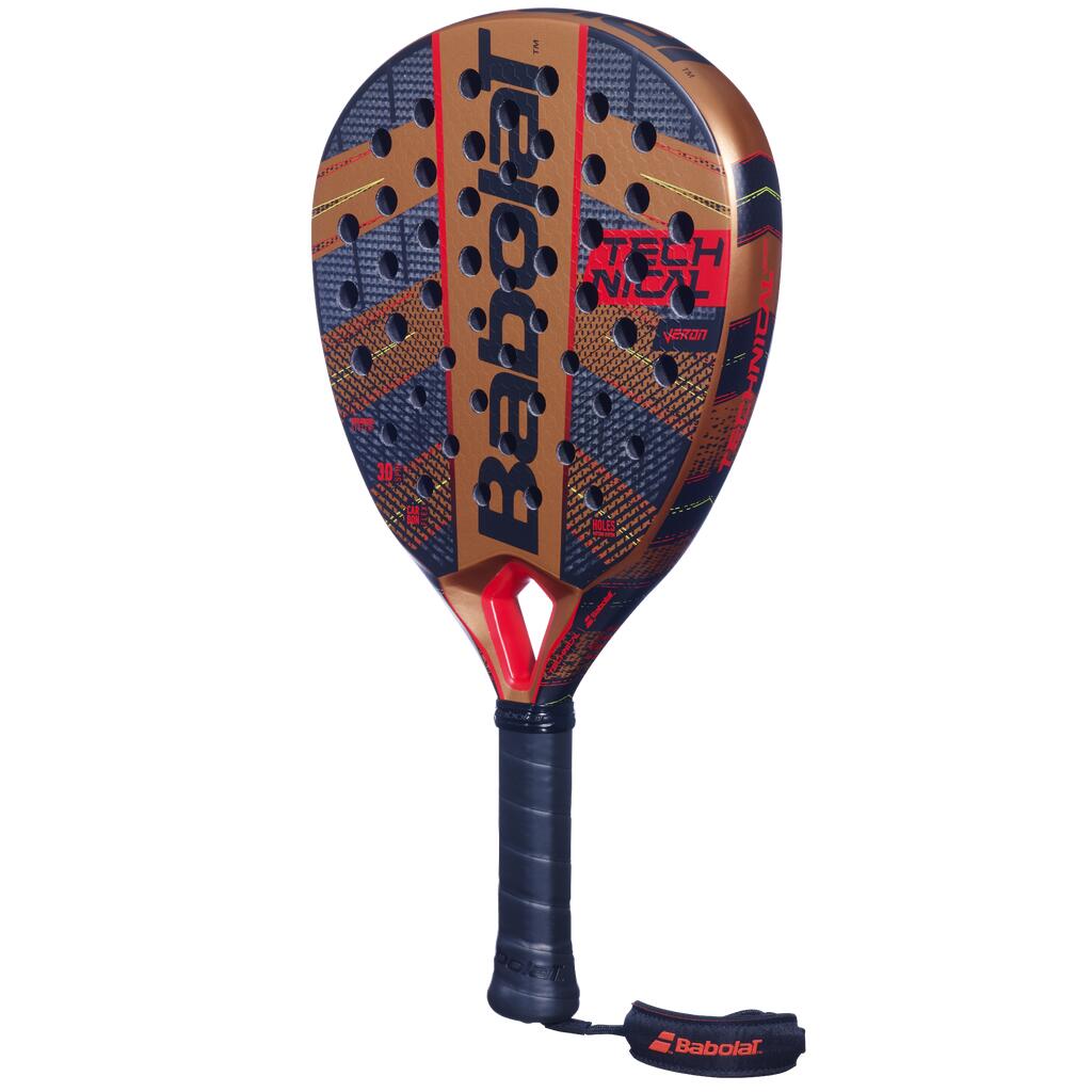 Adult Padel Racket Technical Veron 24